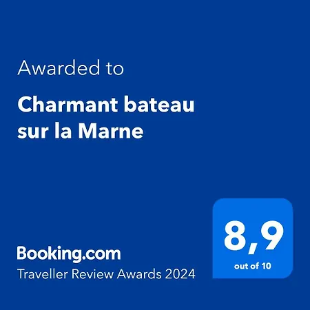 Sejour Agreable En Bateau-Bord De Marne Botel